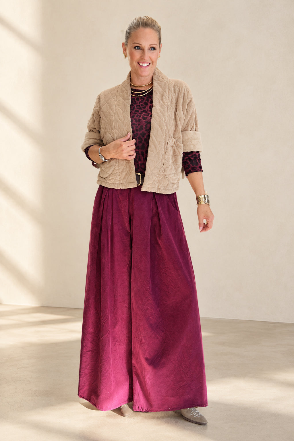 Corduroy Palazzo Cullottes