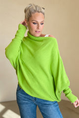 Asymmetric Slouch Italian Soft Knit