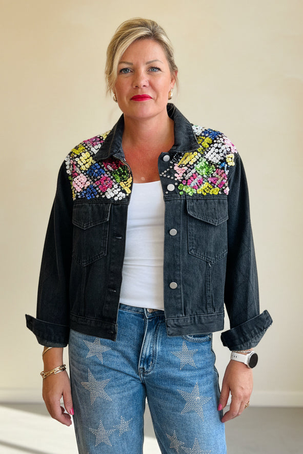 Bedazzled Denim Jacket