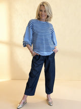 Coast Line - Balloon Sleeve Sweat Shirt