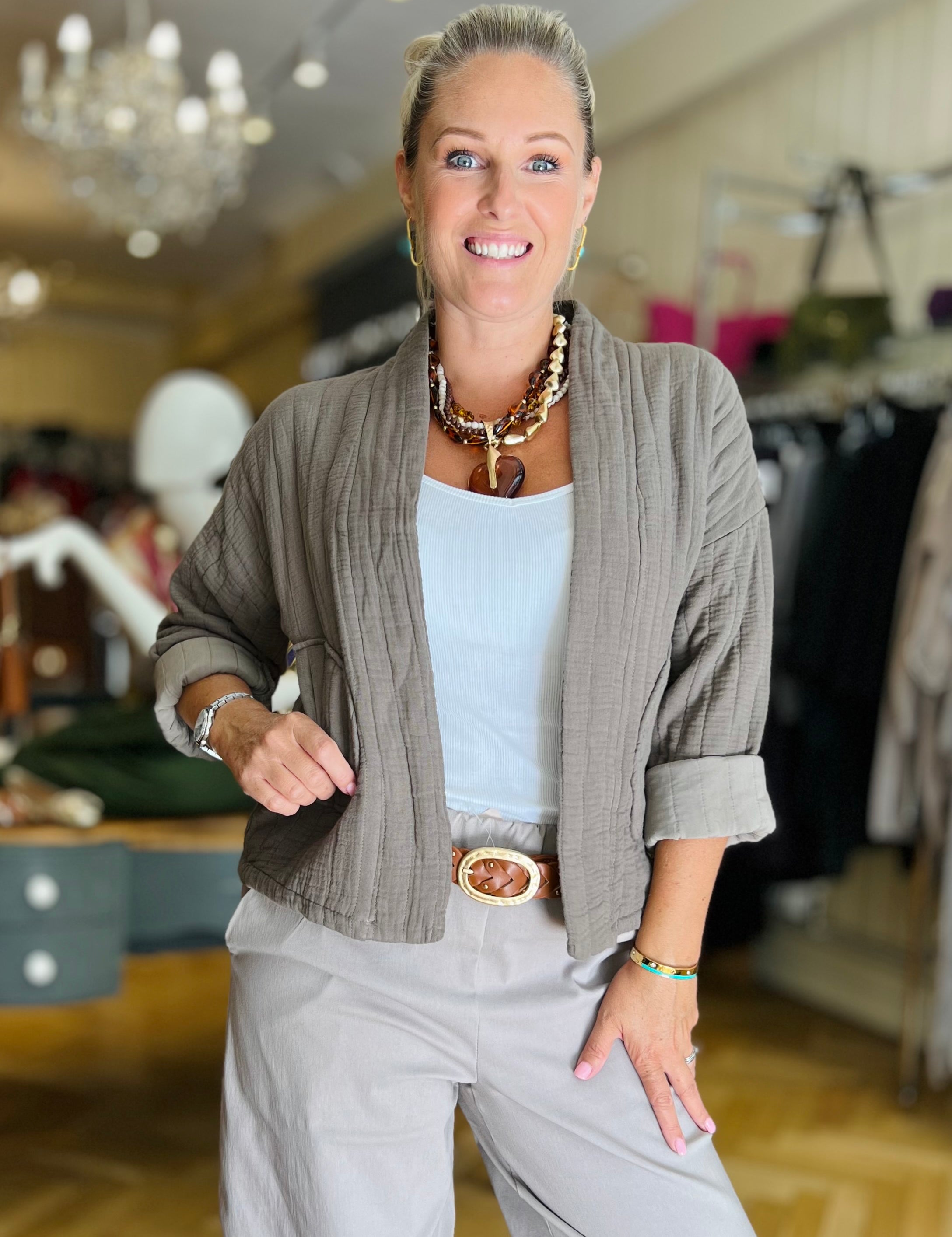 Padded Shortie Jacket