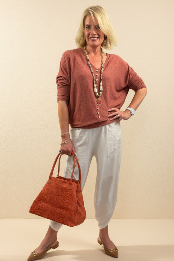Barrel Leg Sweat-Pants