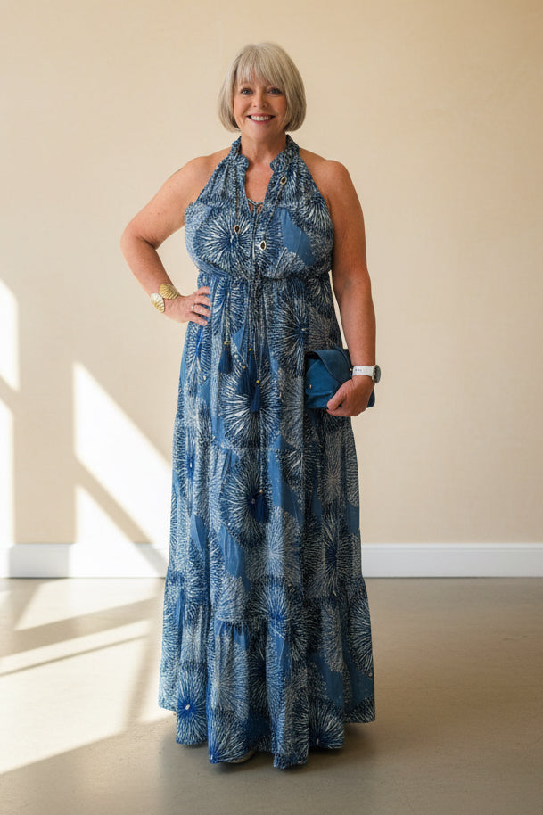 Midnight Luxe Maxi Dress