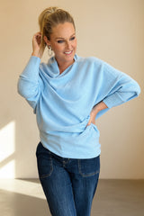 Asymmetric Slouch Italian Soft Knit