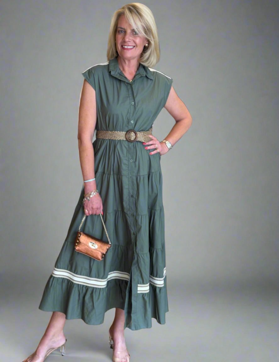 Abi Sporty Maxi -Dress