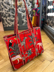Safari Toile Print Bag