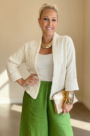 Quilted Boxy Jacket