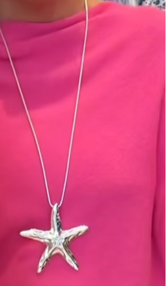 Star Fish Statement Necklace