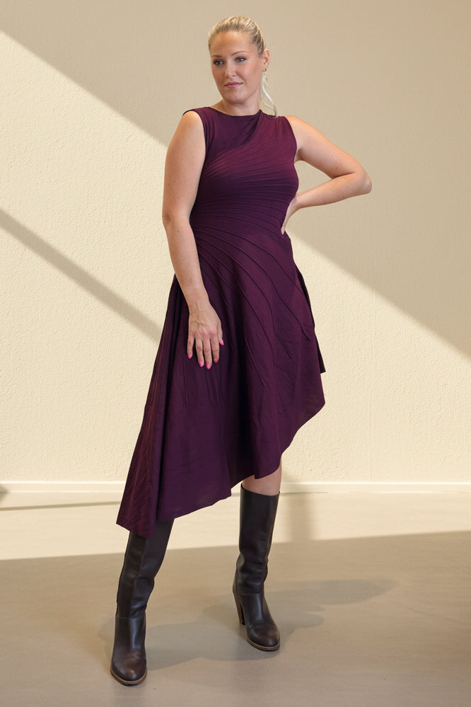 Body Con Assymetric Dress