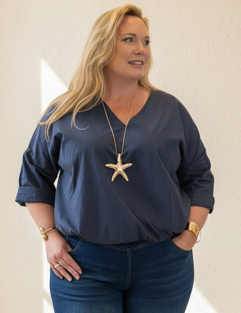 Star Fish Statement Necklace