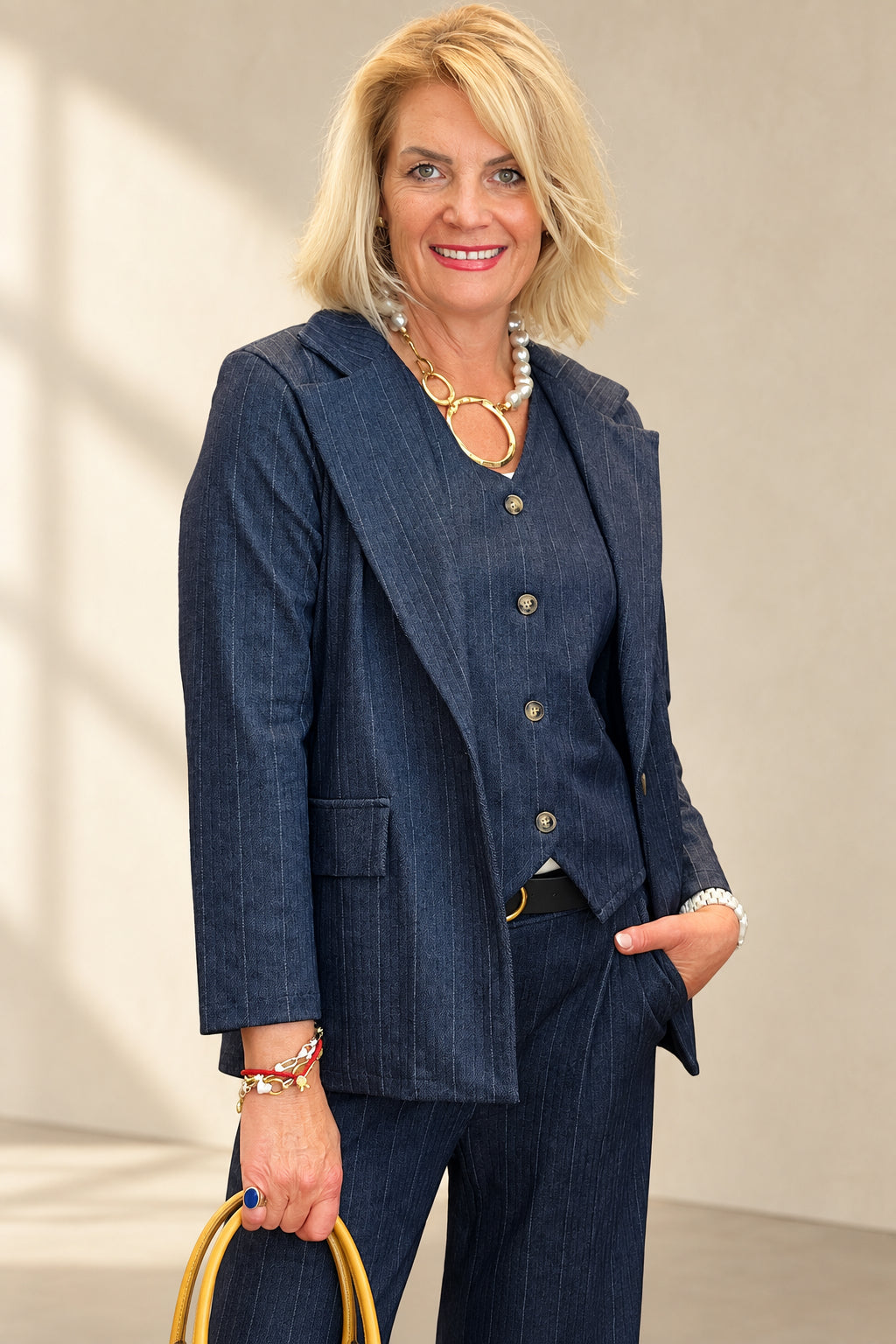 The Pinstripe Edit - Blazer