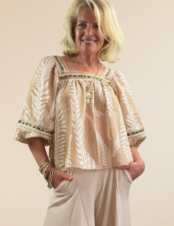 Marrakech Sequin Top