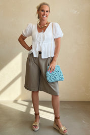 Poplin Bermuda Shorts