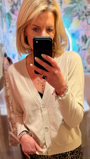 Stella Sparkle Boyfriend Cardigan