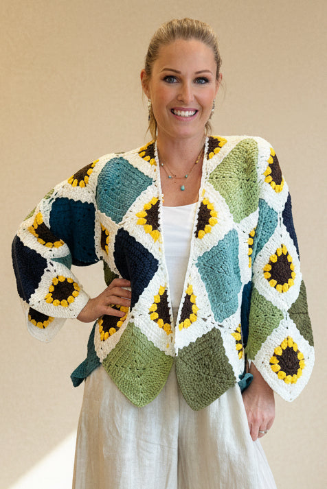 Granny Square Crochet Jacket