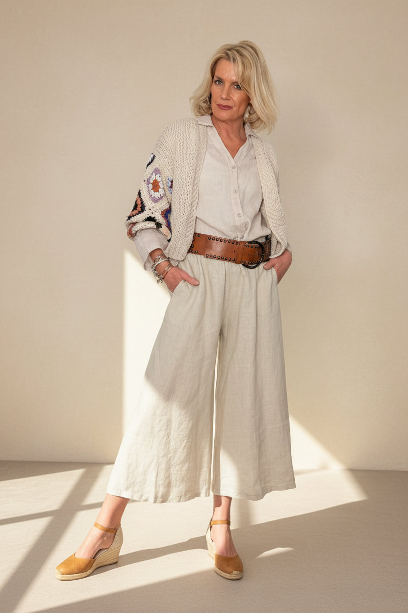 Relaxed Fit Linen Shirt