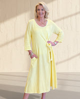 Sorrento Side Tie Midi Dress