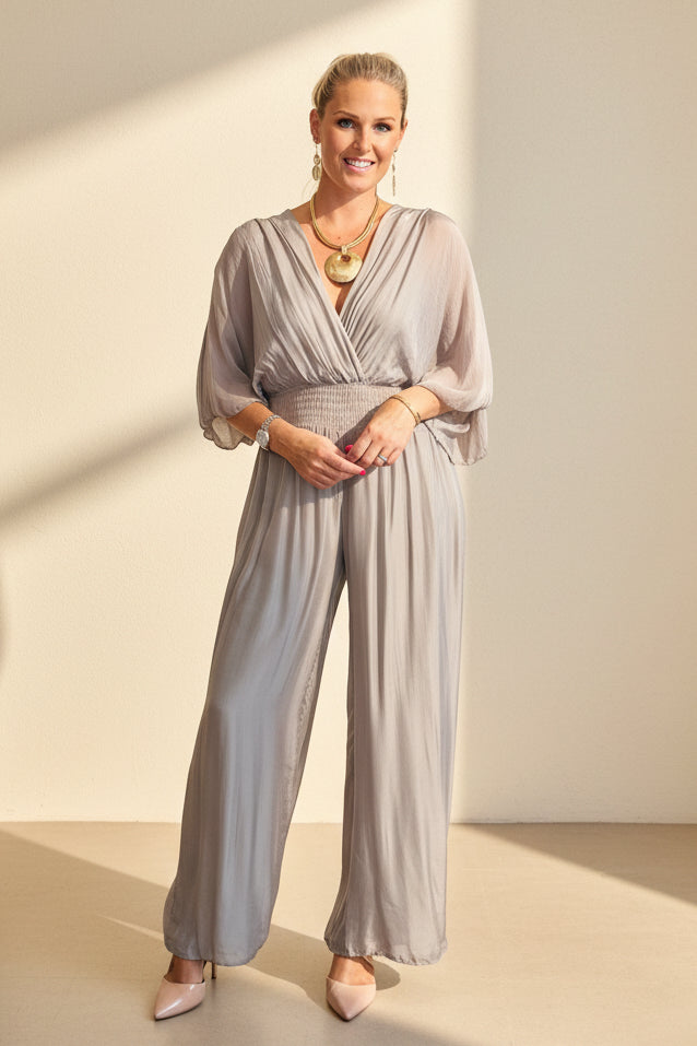 Lola Silk Jumpsuit