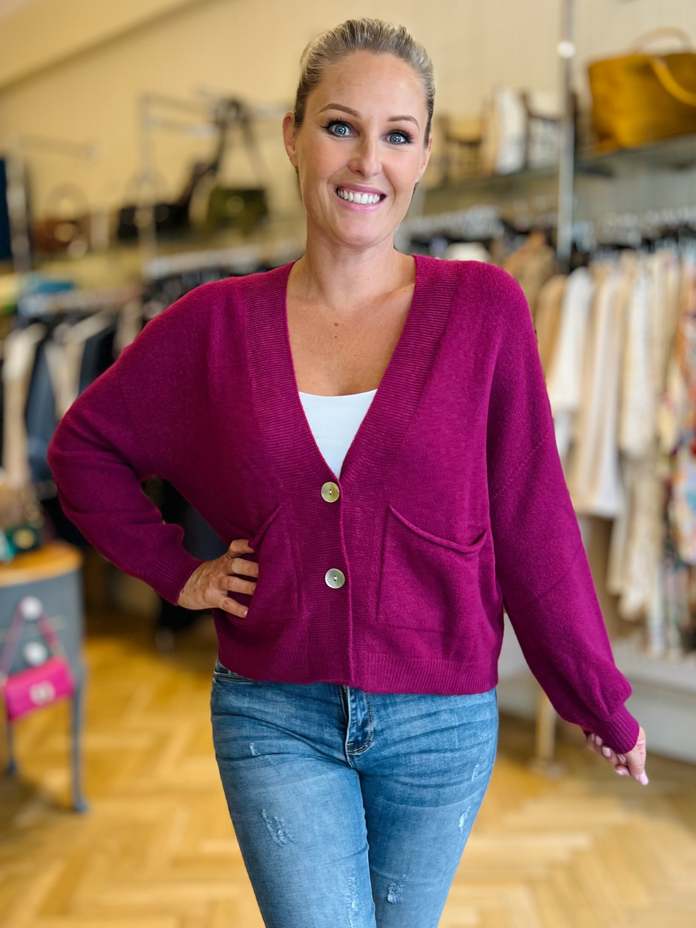 Bobbi Pocket Cardigan