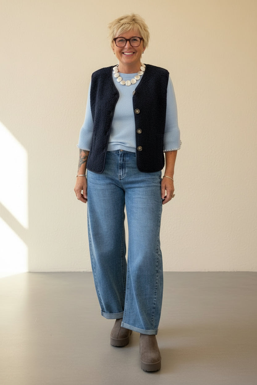 The Lipstick Edit Gilet by SNOB