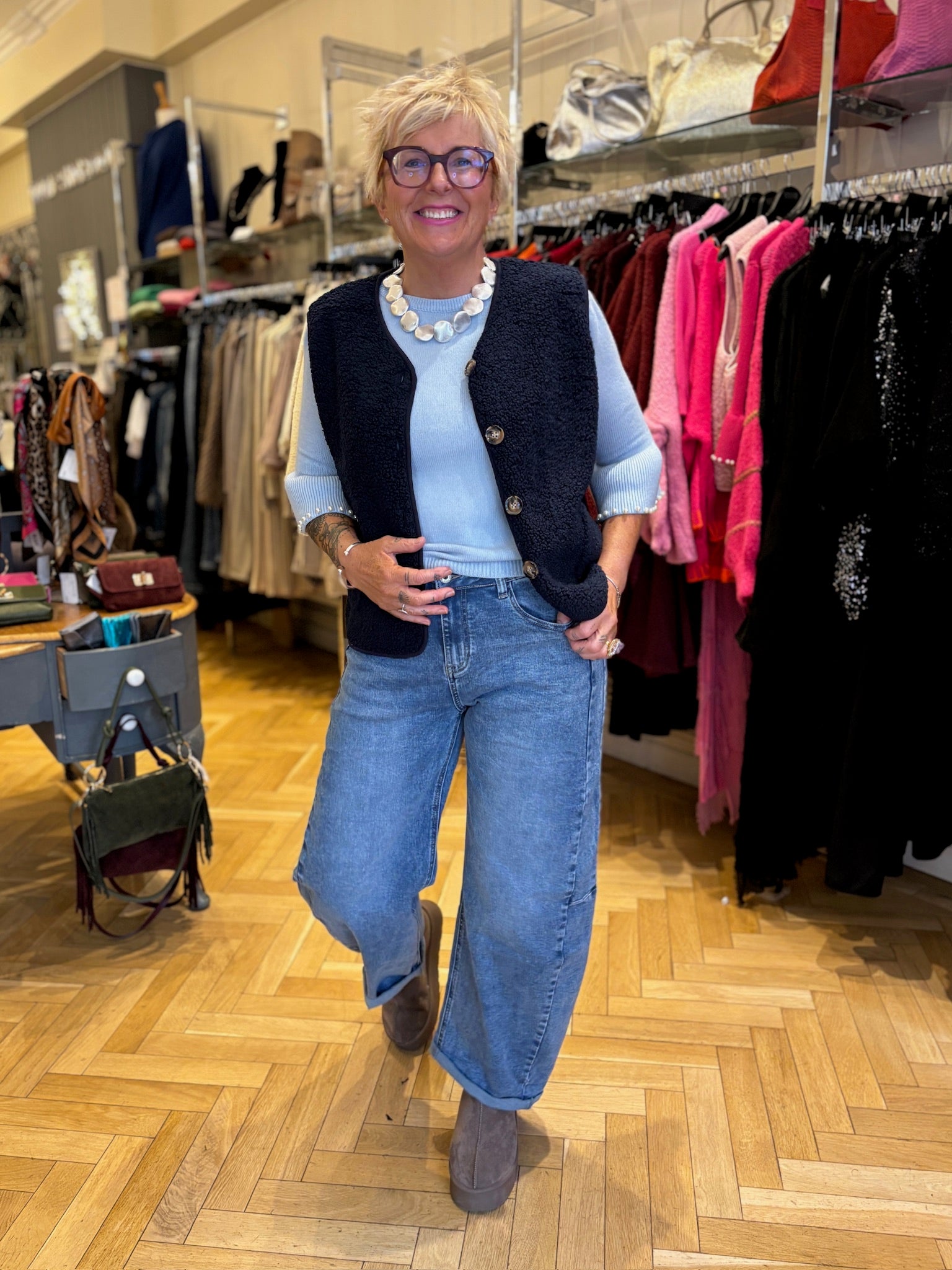 The Lipstick Edit Gilet by SNOB