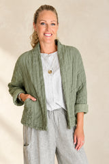 Quilted Boxy Jacket