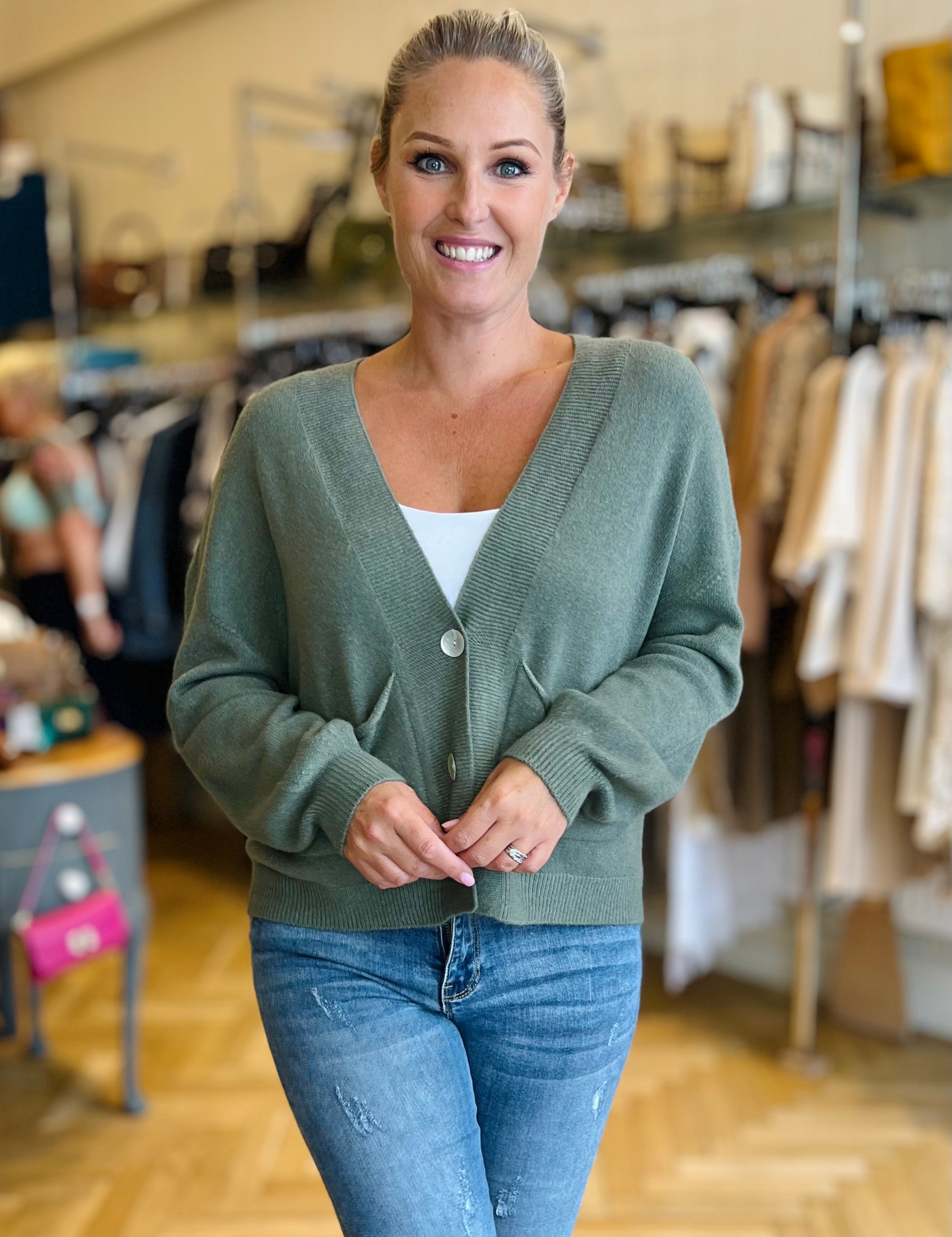 Bobbi Pocket Cardigan
