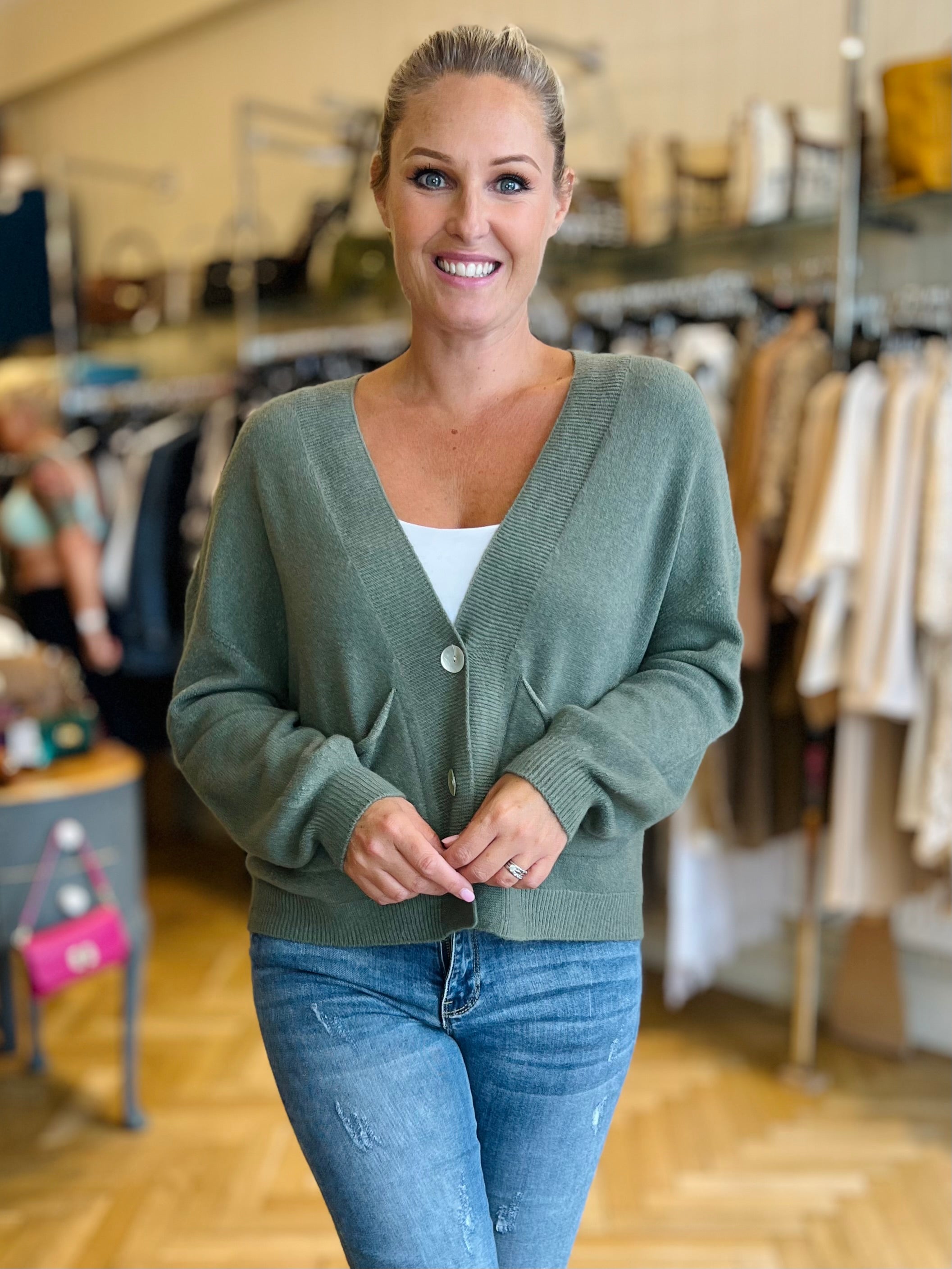 Bobbi Pocket Cardigan