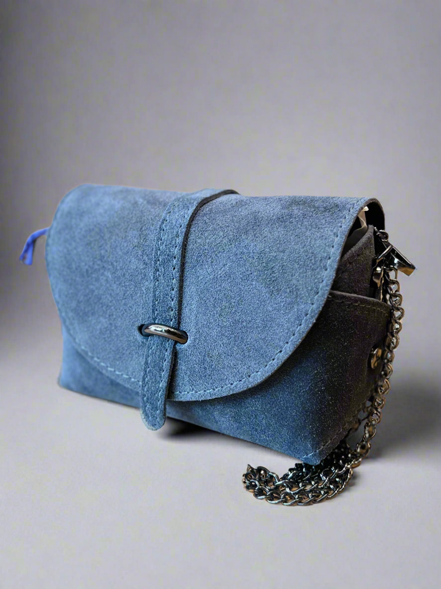 Piccola Italian Bag - Suede