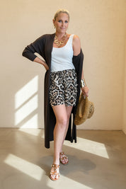 Animal Print Shorts