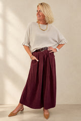 Corduroy Palazzo Culottes