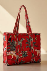 Safari Toile Print Bag