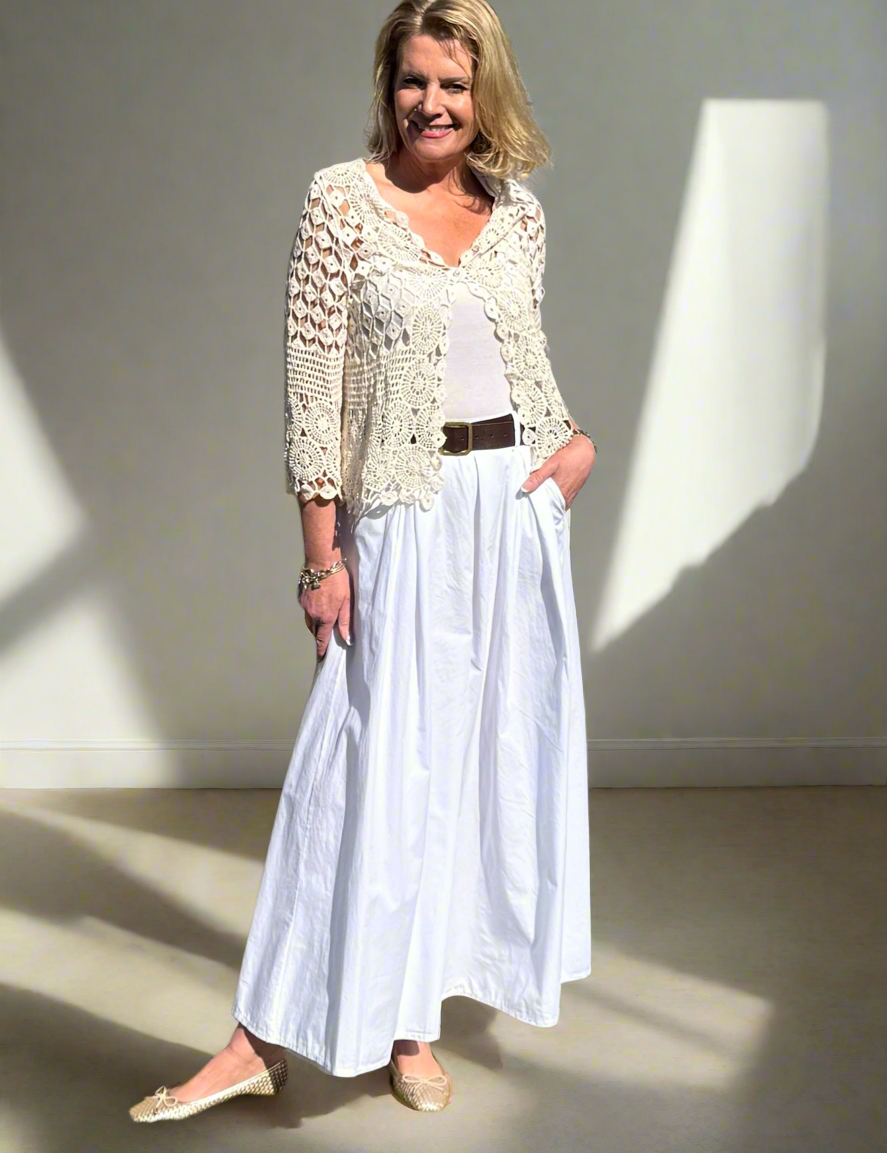 Poplin -  Super Wide Leg Culottes