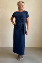 Side Knot T Shirt Dress