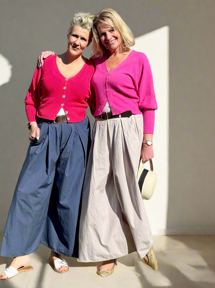 Poplin -  Super Wide Leg Culottes