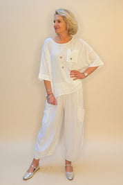 Sorrento Collection - Waffle Pocket Top