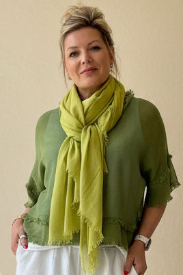 Raw Edge 2 piece Layer top