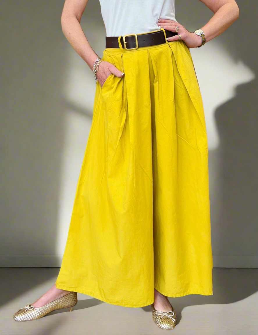 Poplin -  Super Wide Leg Culottes