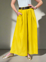 Poplin -  Super Wide Leg Culottes