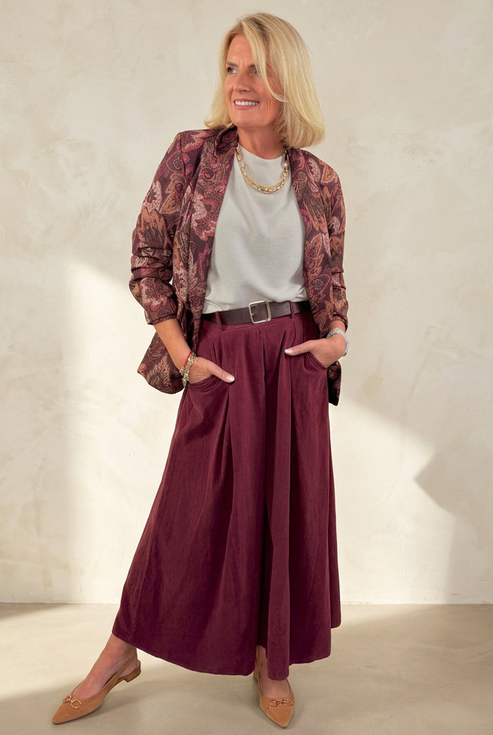 Corduroy Palazzo Culottes