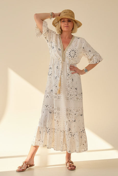 Bandana Boho  Dress