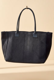 Italian Leather Shopper