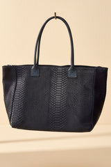 Italian Leather Shopper