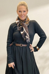 Zebra Square Soft Scarf