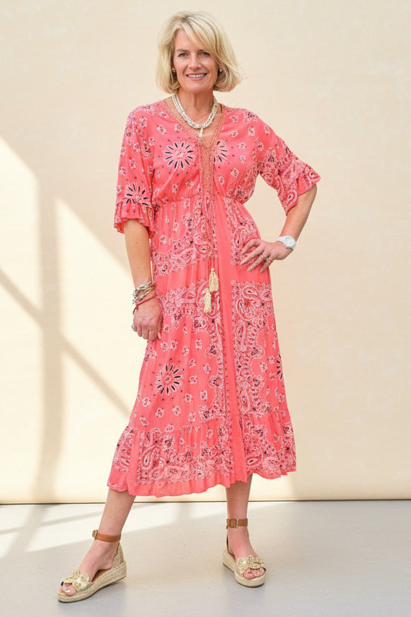 Bandana Boho Dress