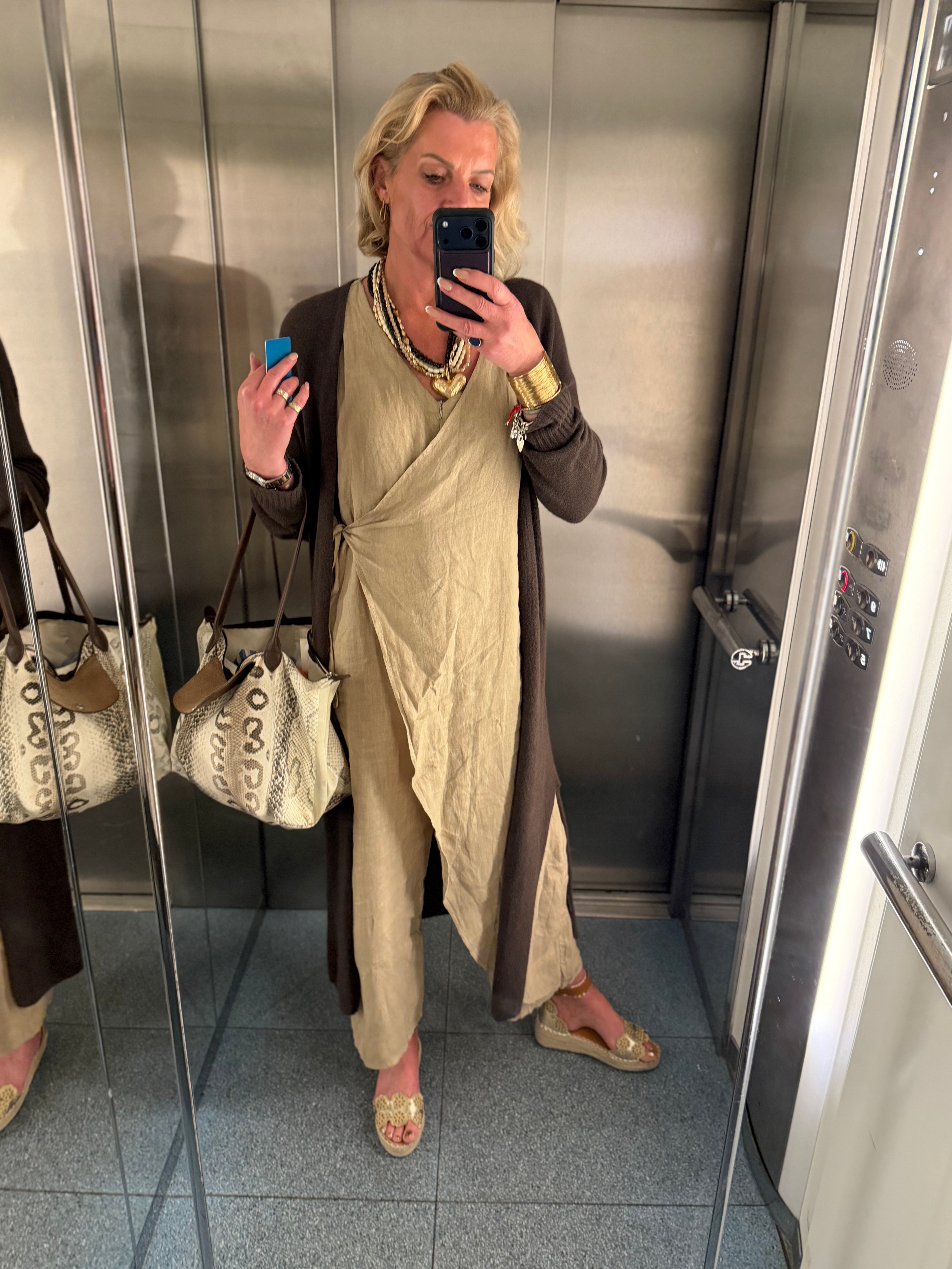 Silvana Faux Wrap Jumpsuit