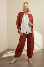 Demi - Light Weight Barrel Leg Joggers