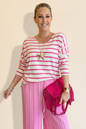 Stripey Basic Top