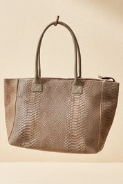 Italian Leather Shopper
