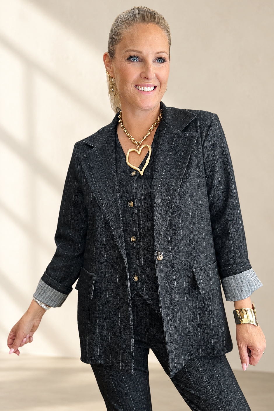 The Pinstripe Edit - Blazer
